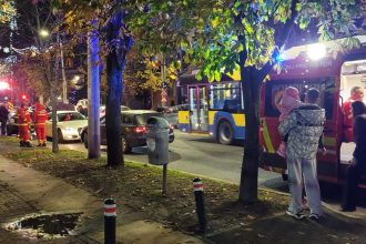 Accident pe Bulevardul Independenței din