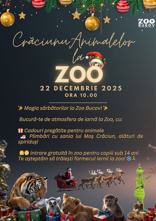 Eveniment de sărbători la Zoo Ploiești