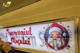 Tramvaiul lui Moș Crăciun revine