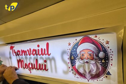 Tramvaiul lui Moș Crăciun revine