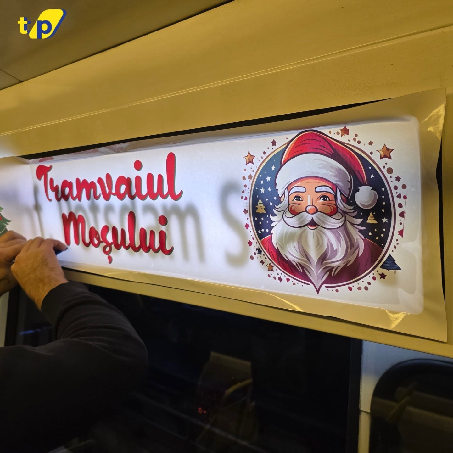 Tramvaiul lui Moș Crăciun revine