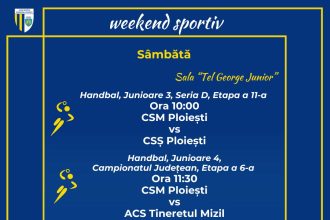Weekend cu multe meciuri oficiale