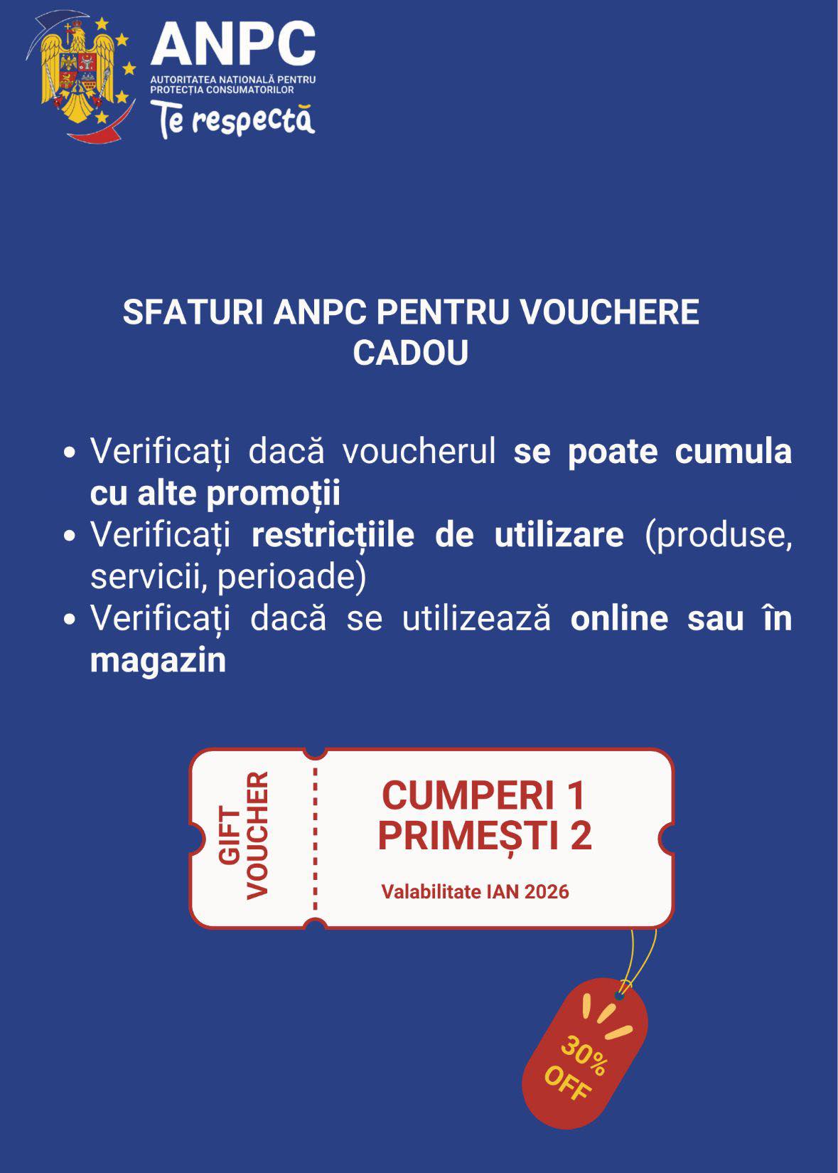 ANPC oferă sfaturi utile