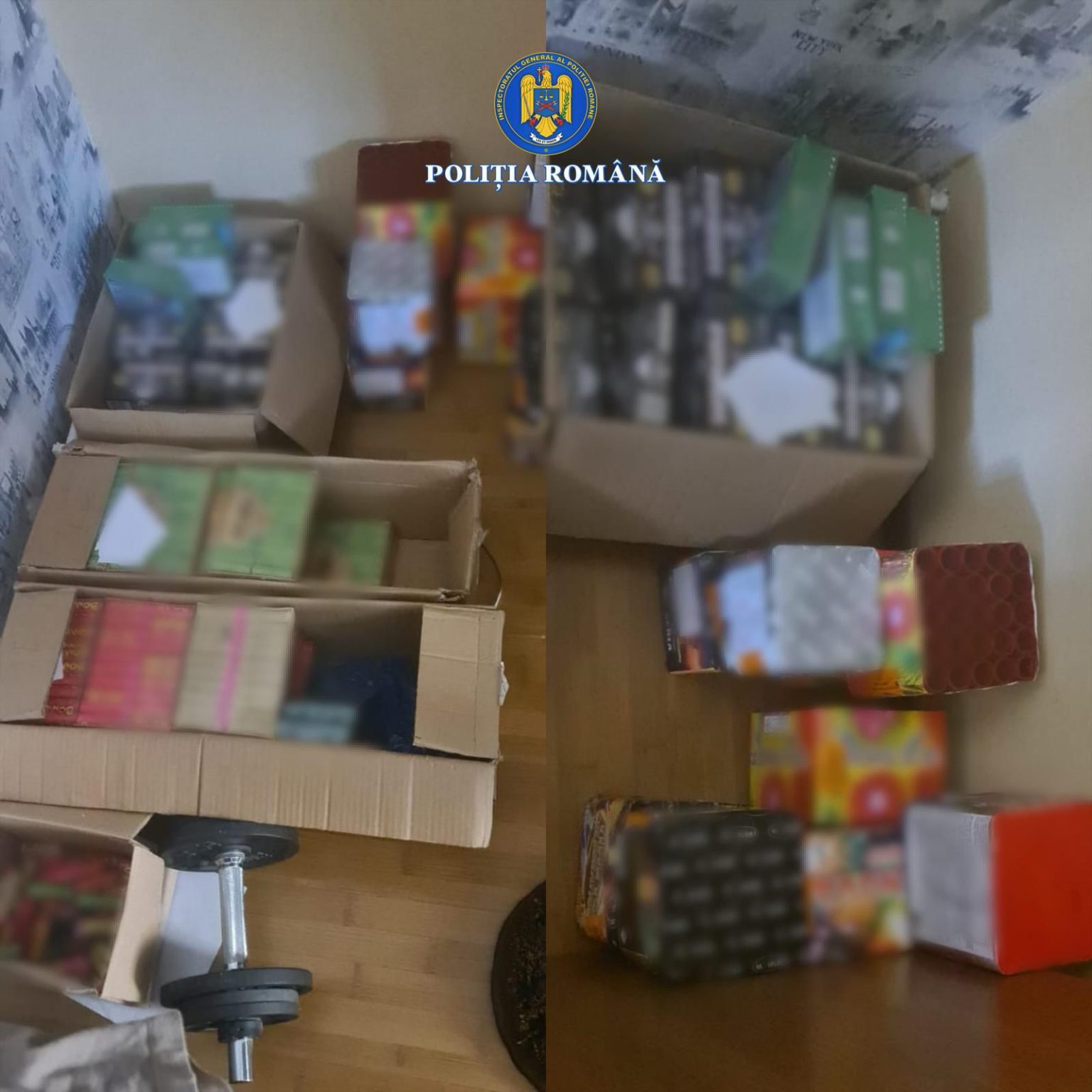 Articole pirotehnice în valoare de 10.000 de lei