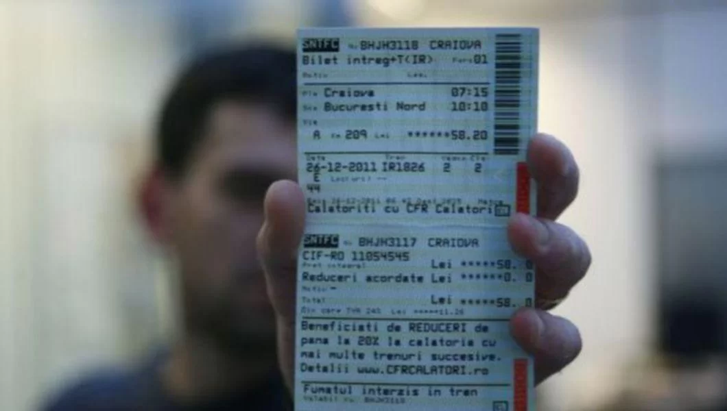 Biletele de tren