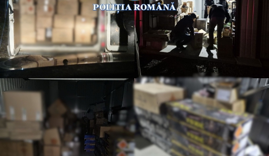 4.300 de kilograme de articole pirotehnice