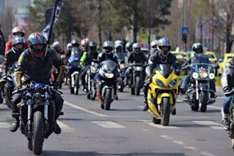 Parada motocicliștilor