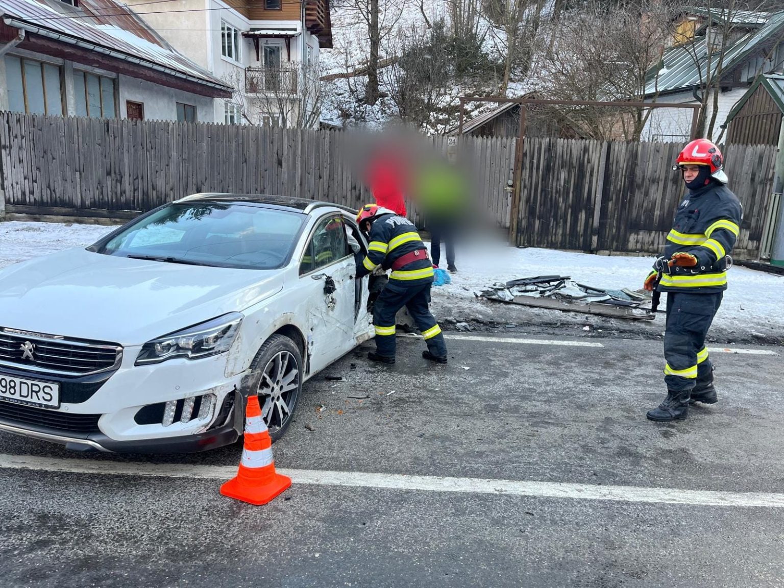 Accident rutier în Azuga