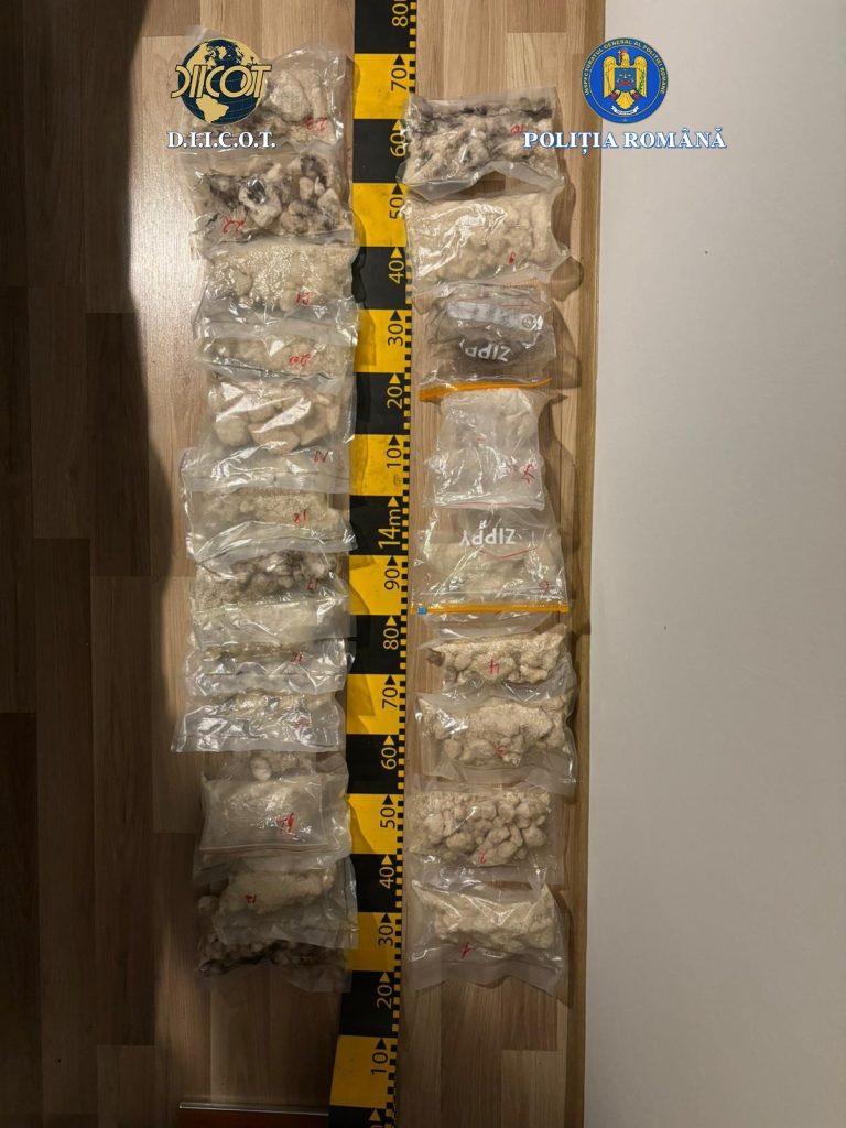 11,5 kilograme drog de mare risc,