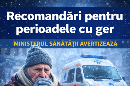 Recomandări pentru perioadele cu ger