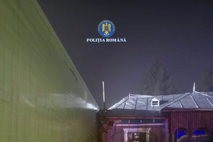 TIR scăpat de sub control