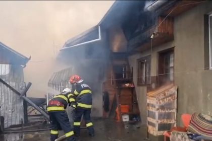Incendiu în Homorâciu