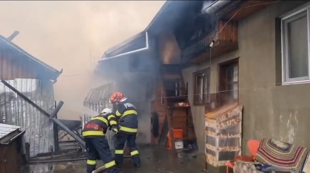Incendiu în Homorâciu
