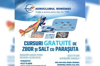 Cursuri gratuite de zbor