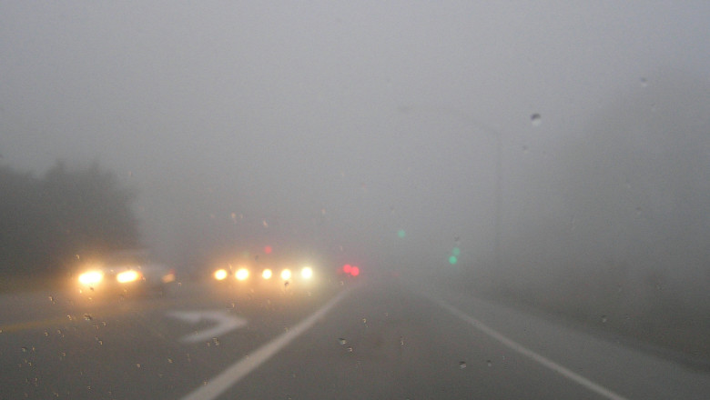 Ceața creează probleme