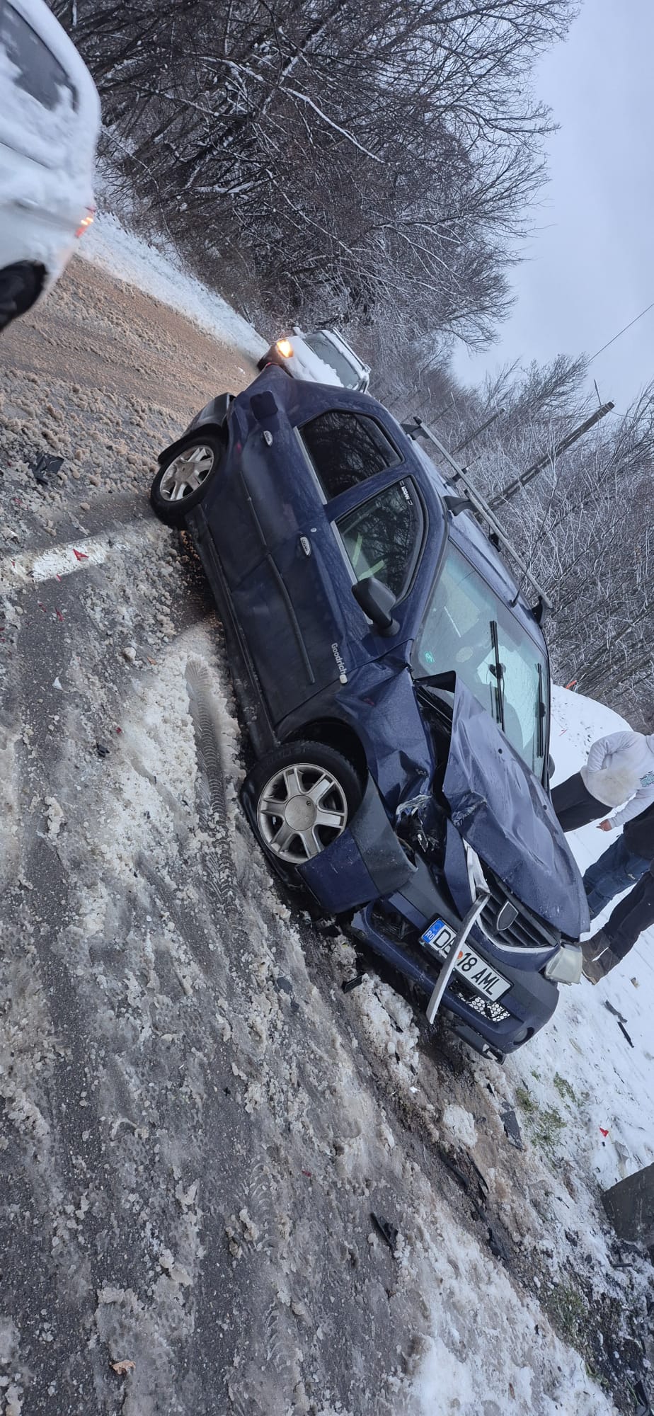 Accident la Păulești