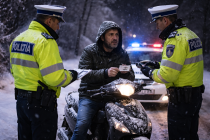 Bărbat fără permis