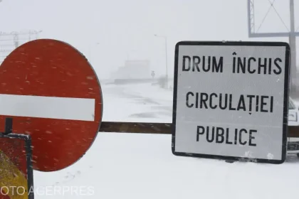 TRAFIC ÎNCHIS TEMPORAR