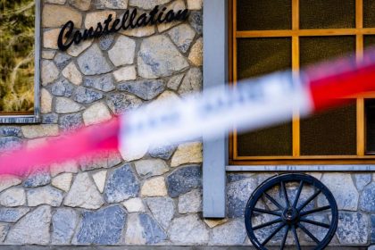 Le Constellation incendiu Crans-Montana