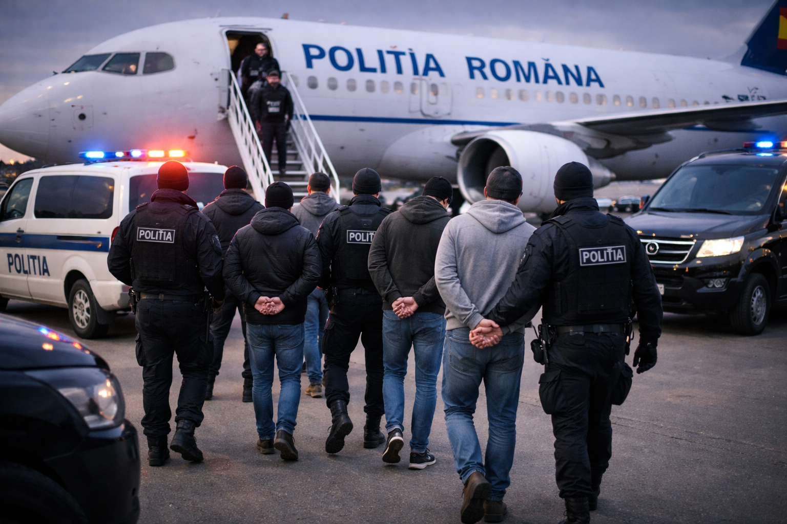 6 fugari periculoși