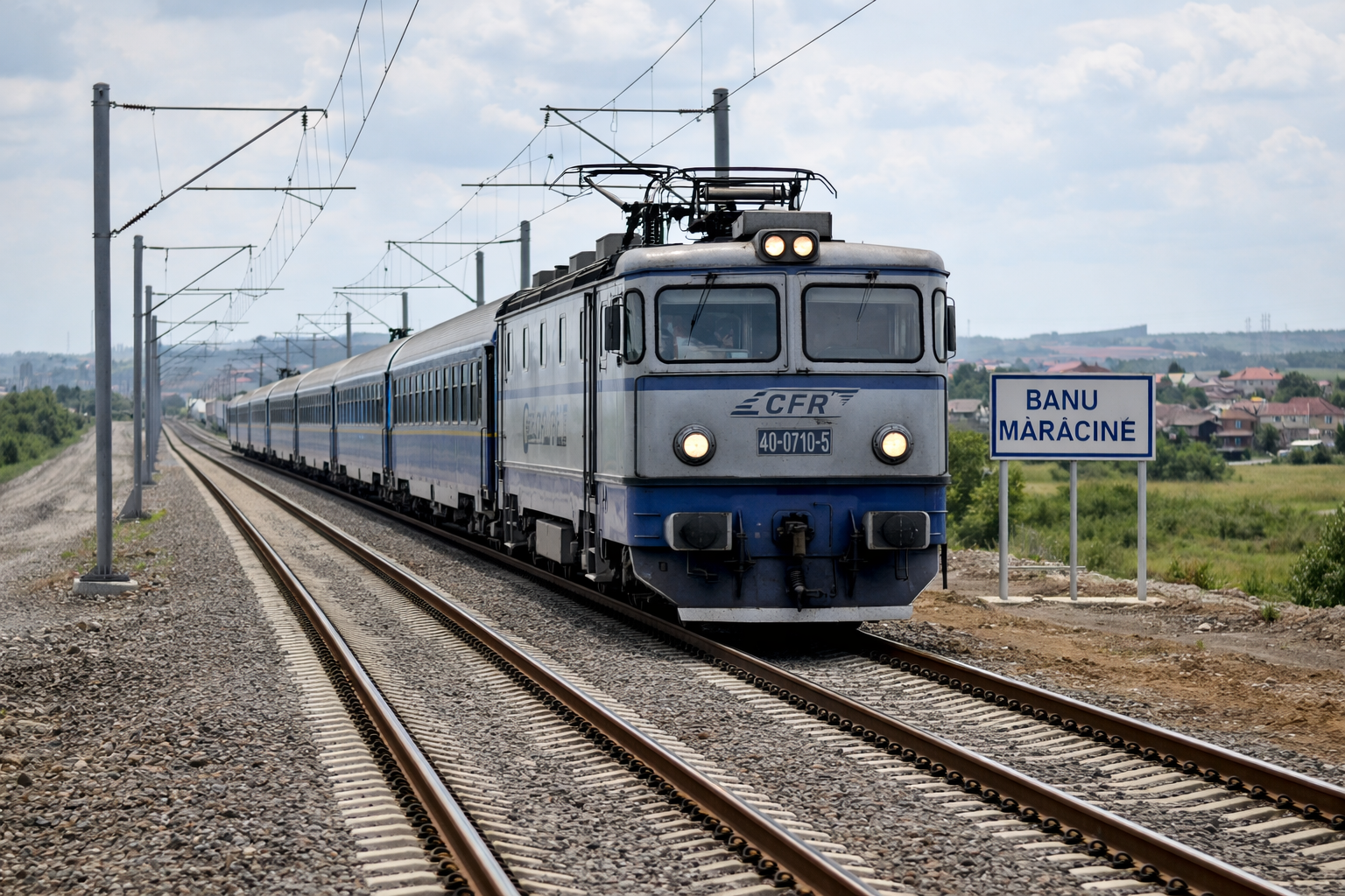 Trenurile revin pe ruta Banu Mărăcine – Malu Mare