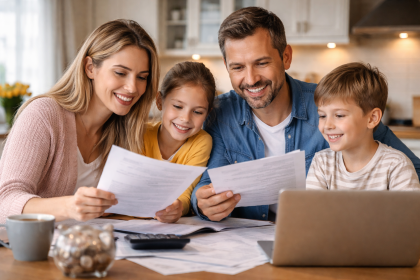 Părinții cu doi sau mai mulți copii