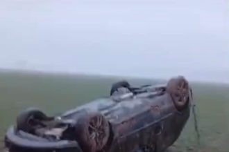 Accident la Măgurele