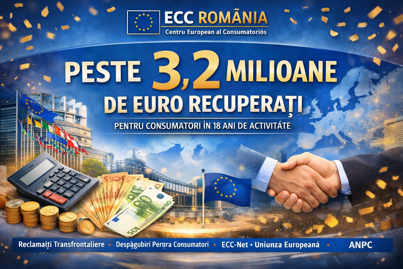 Peste 3,2 milioane de euro