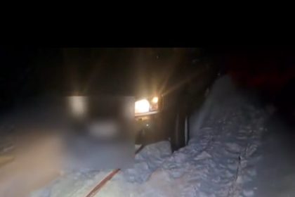 Familii înzăpezite