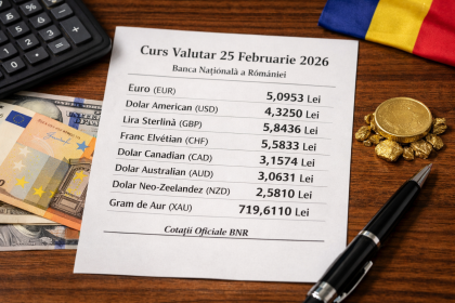 Curs valutar 25 februarie