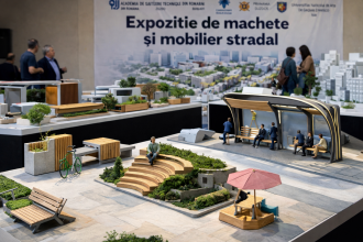 Expoziție de machete și mobilier stradal