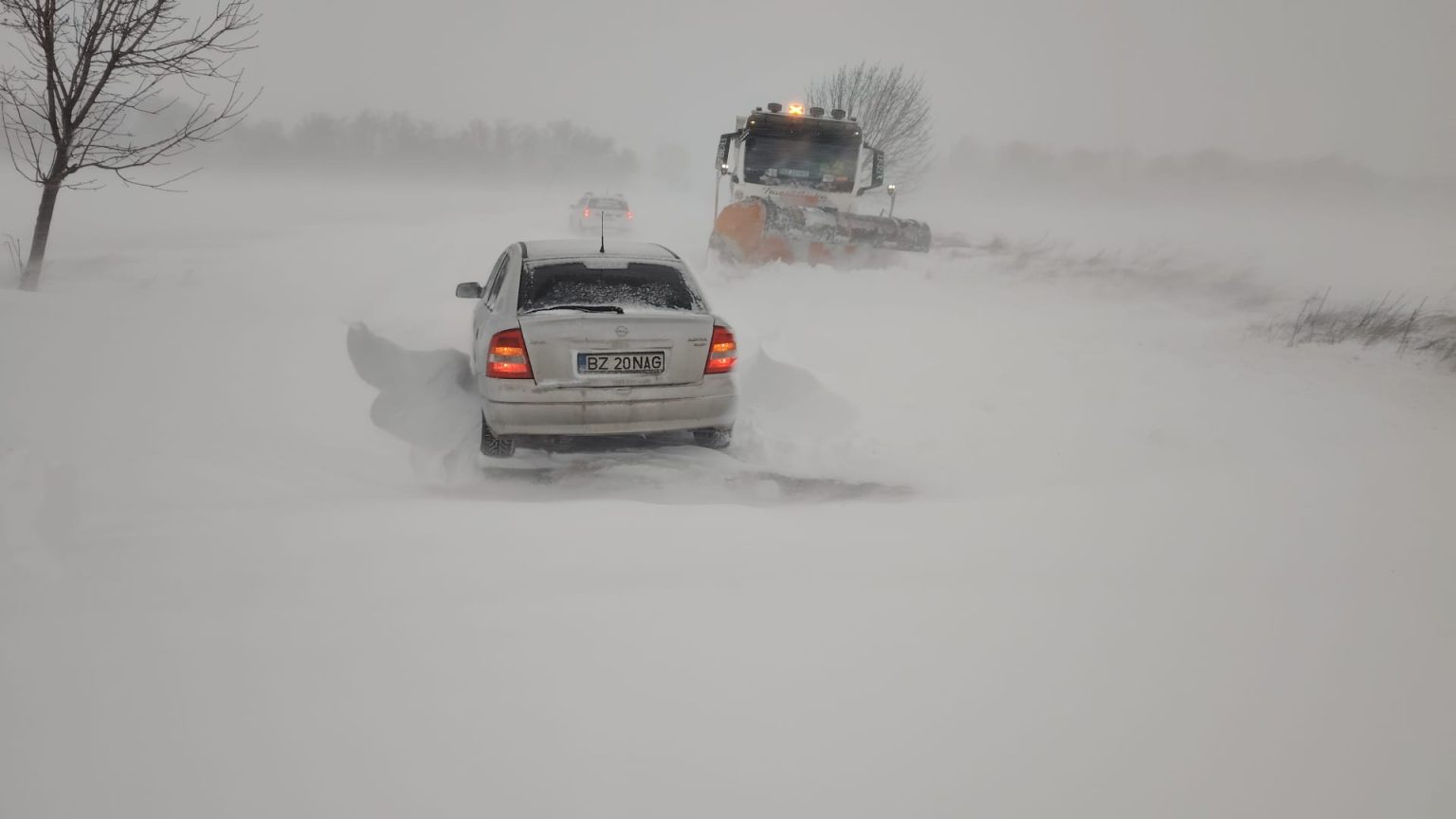 Buzăul sub nămeți