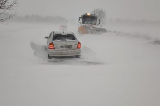 Buzăul sub nămeți