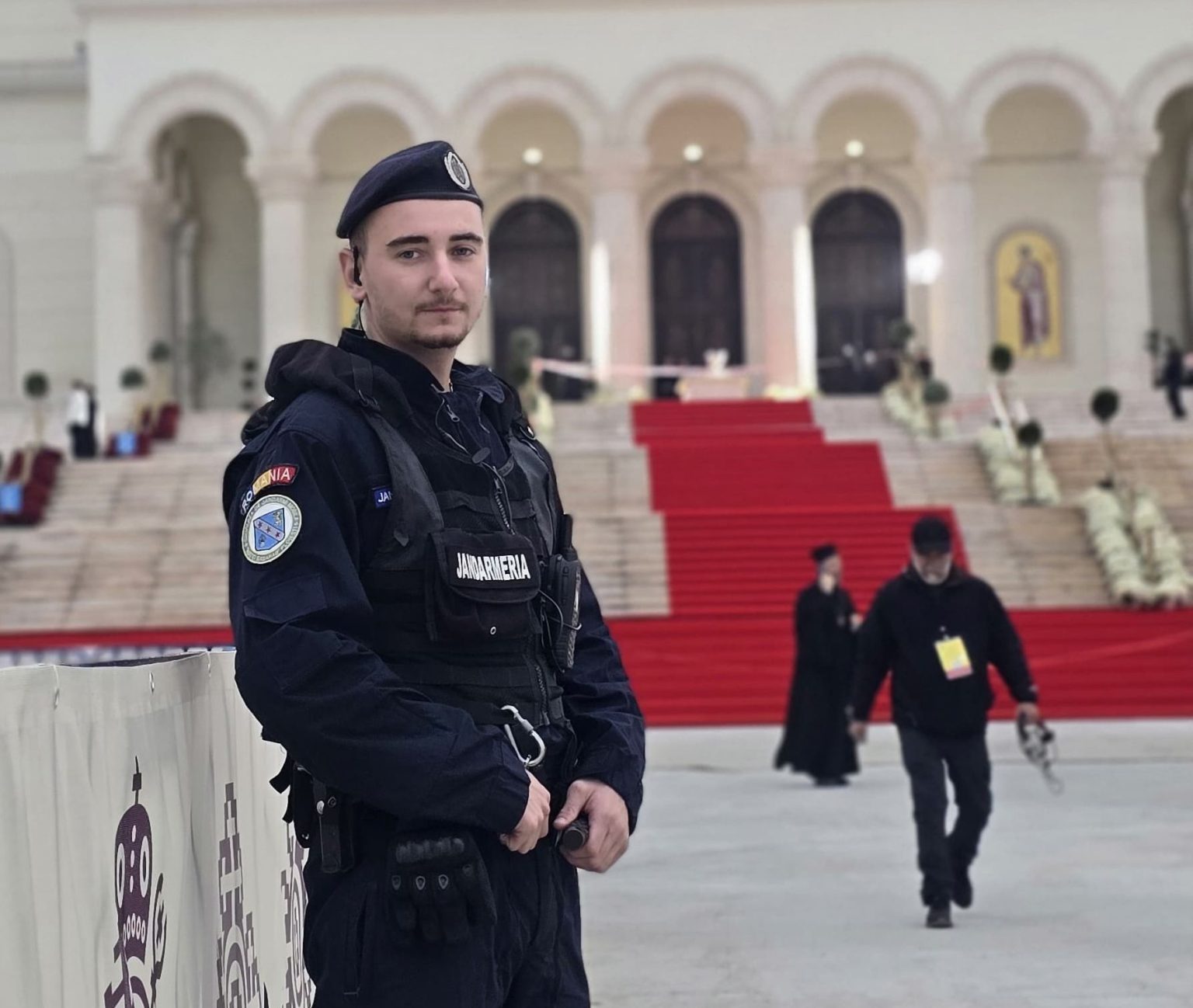 Jandarm aflat în timpul liber