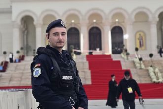 Jandarm aflat în timpul liber