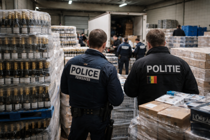 Un român a furat peste 25.000 de sticle