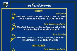 Weekend plin de competiții