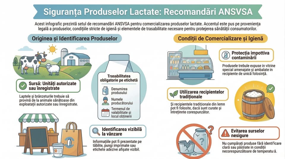 Laptele și produsele lactate