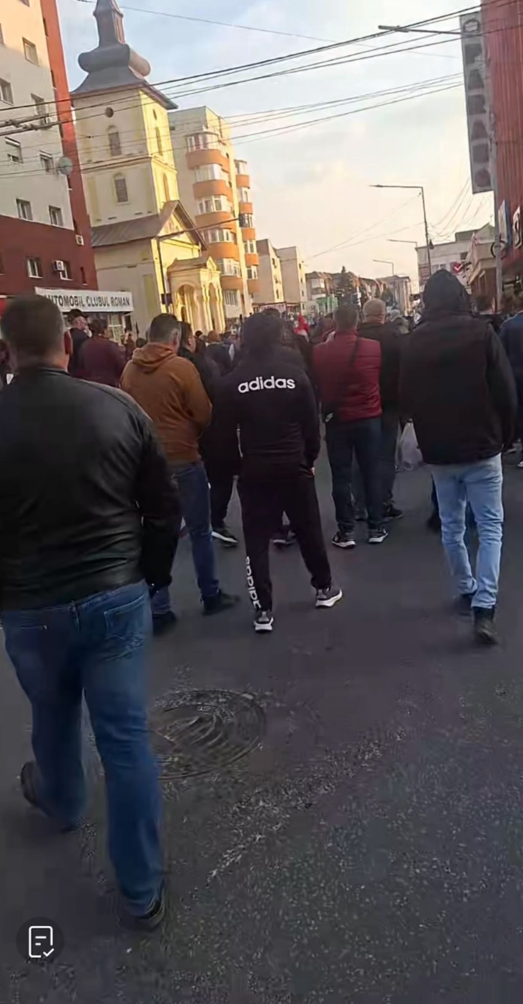 Protest spontan al minerilor
