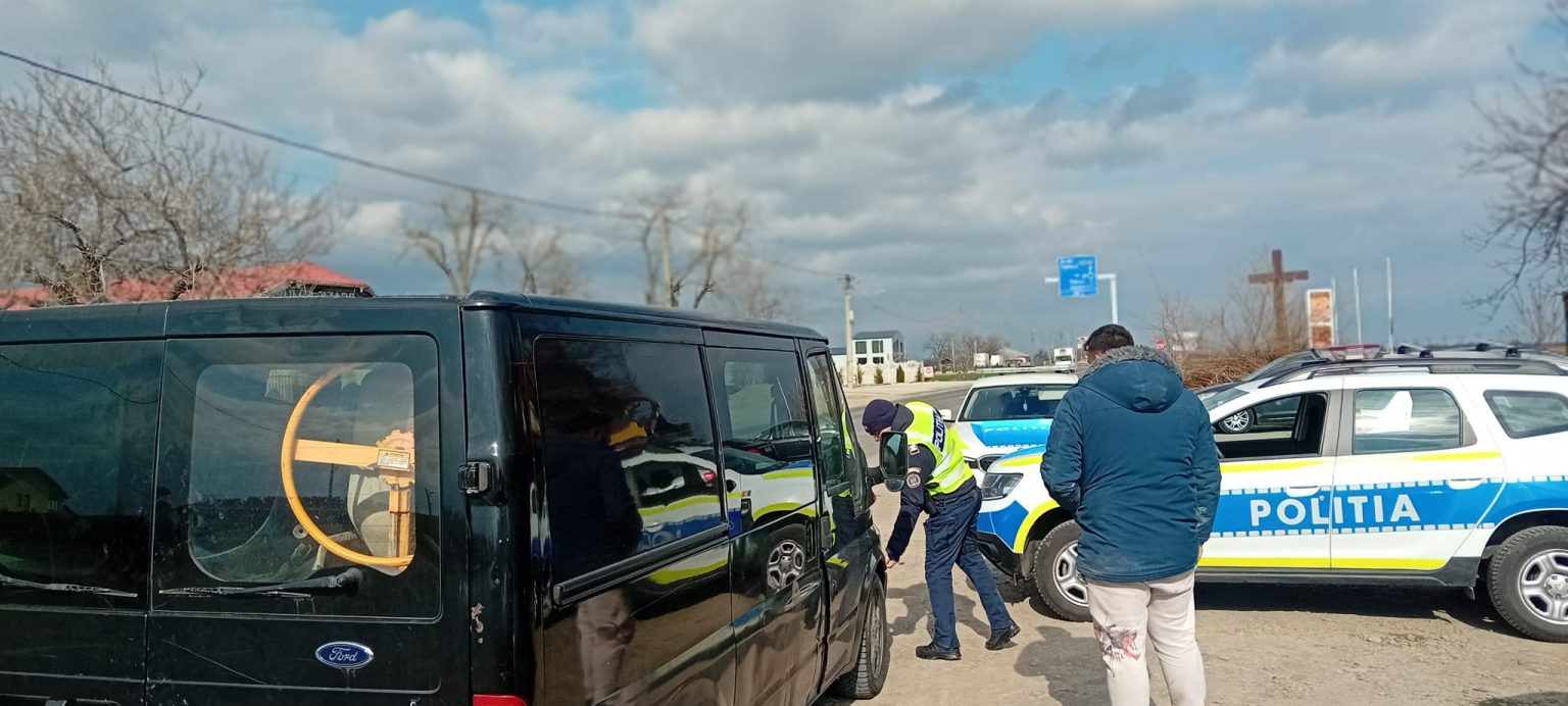 Acțiune rutieră pe Drumul Național 1B