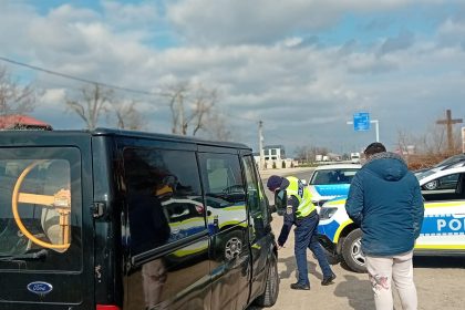 Acțiune rutieră pe Drumul Național 1B