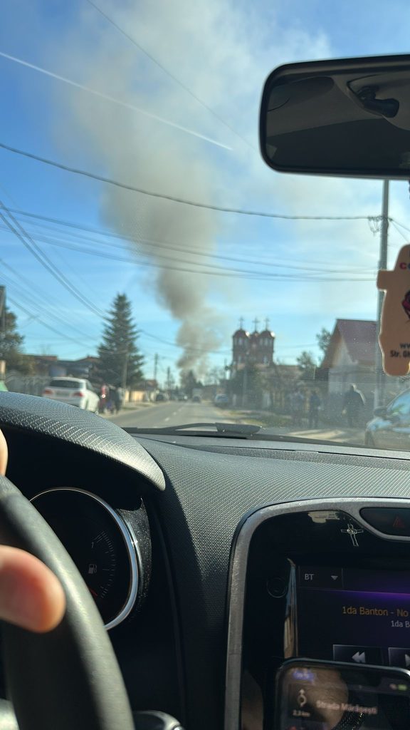 Incendiu la Strejnicu