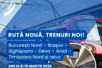 Trenuri noi și rute extinse