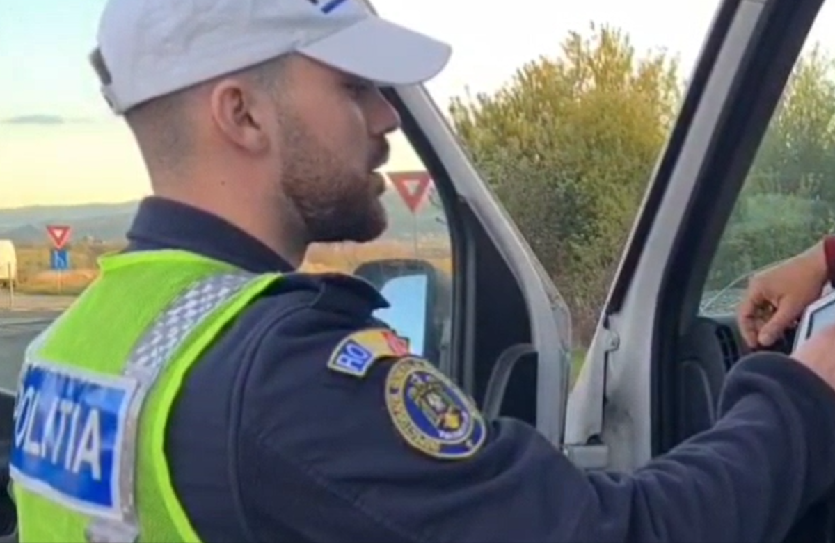 Șofer prins în Câmpina