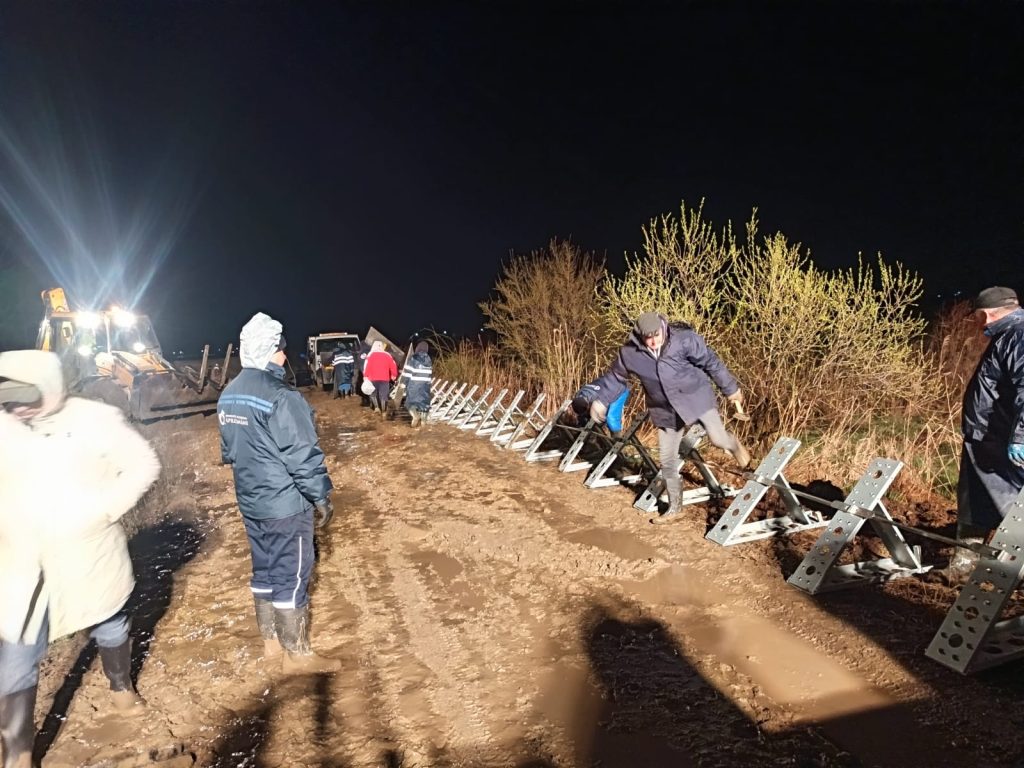 Viitura pe râul Putna