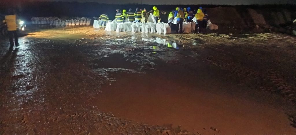 Viitura pe râul Putna