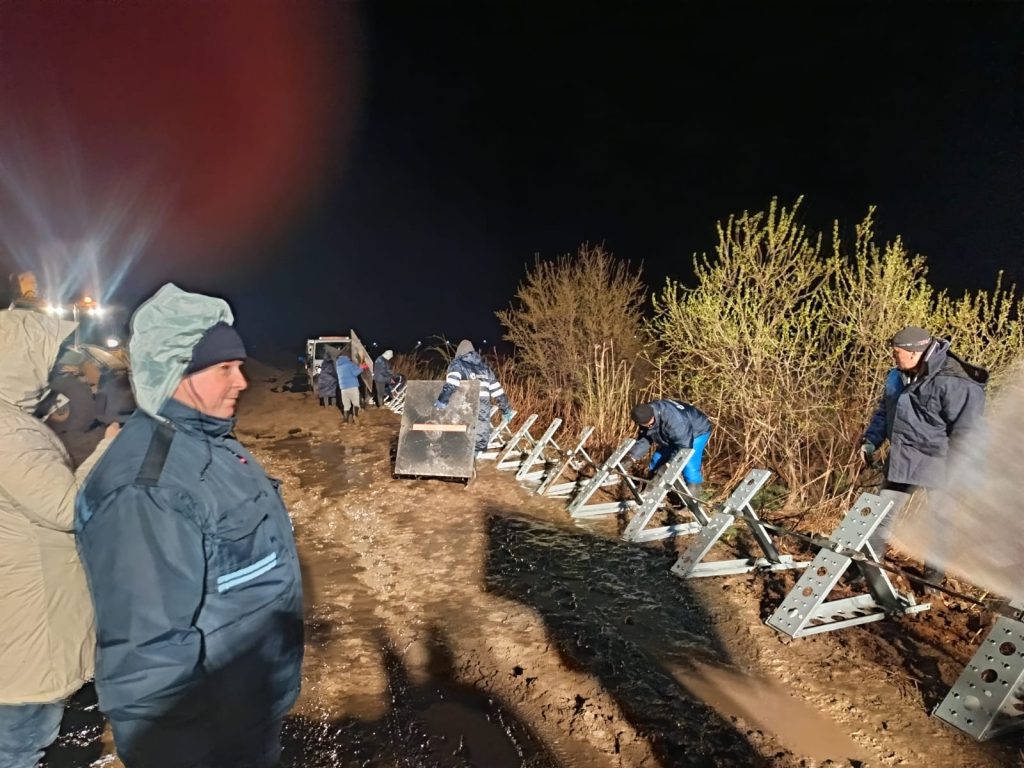 Viitura pe râul Putna