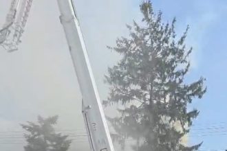 Incendiu la biserica