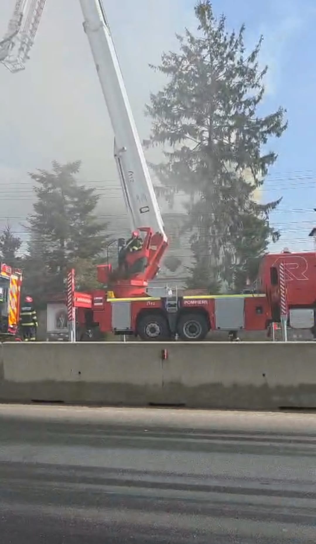 Incendiu la biserica