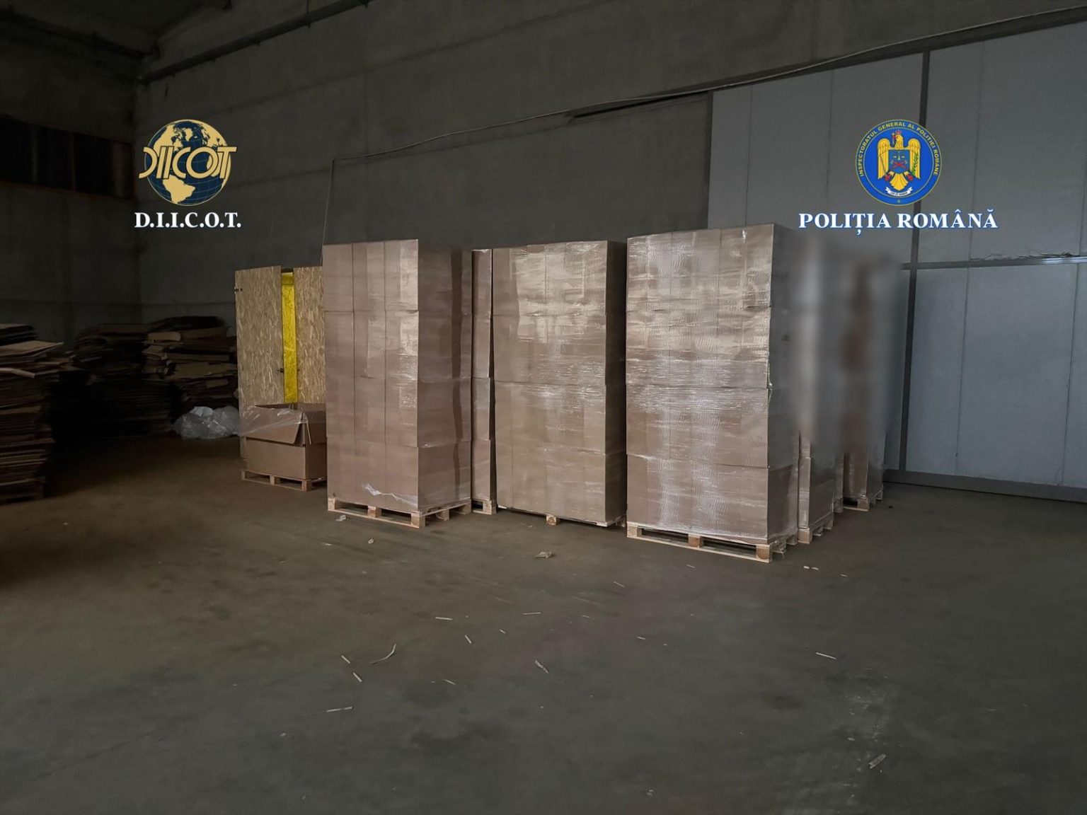 Fabrică ilegală de țigarete